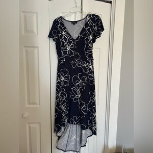 Floral High-Low Dress